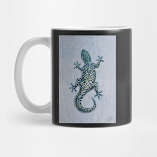 Green Pebbled Gecko Mug